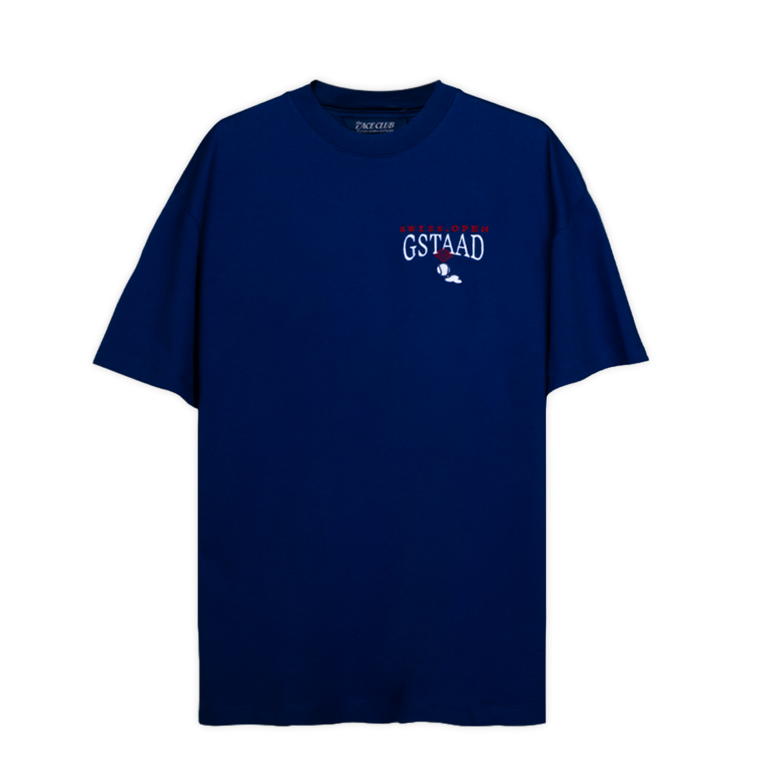 T-Shirt The Ace Club x Swiss Open Gstaad Blue