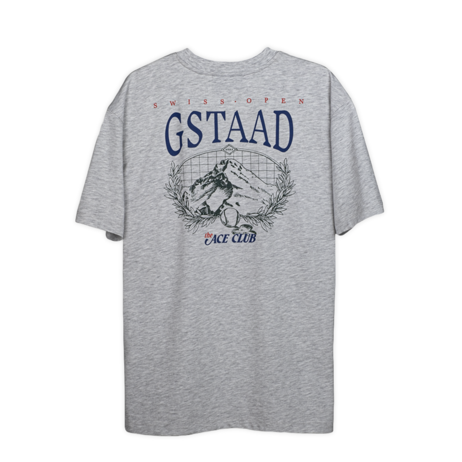 T-Shirt The Ace Club x Swiss Open Gstaad White