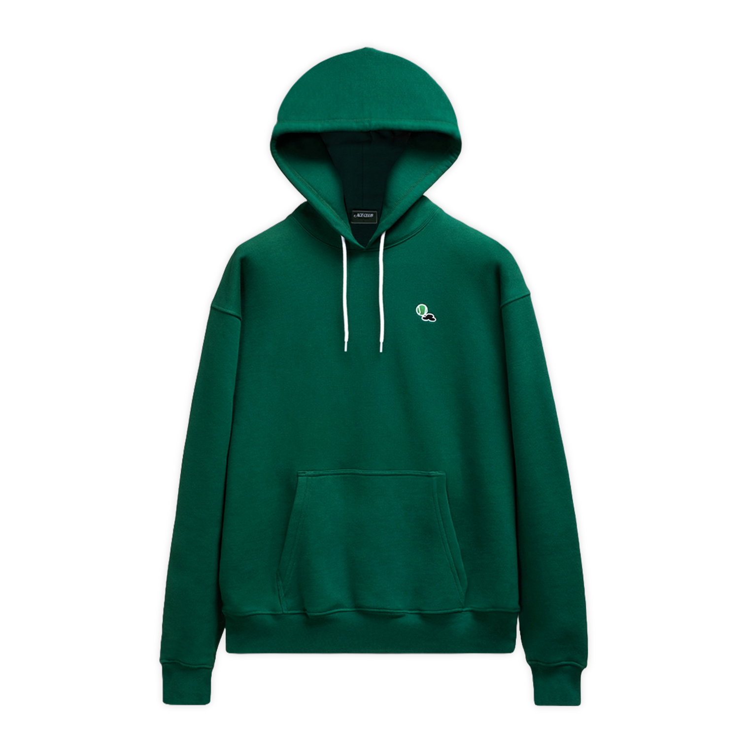 Hoodie Après-Tennis Green