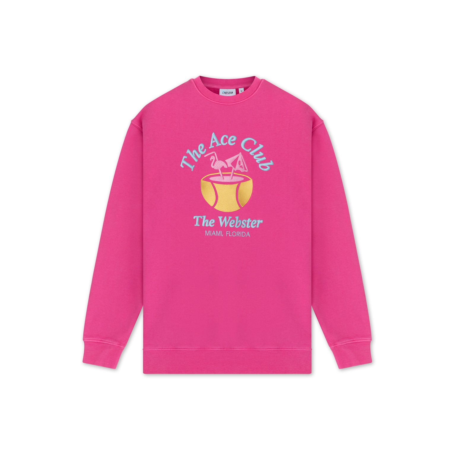 Crewneck Men Pink Flamingo