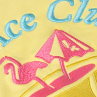 Crewneck Women Yellow Flamingo