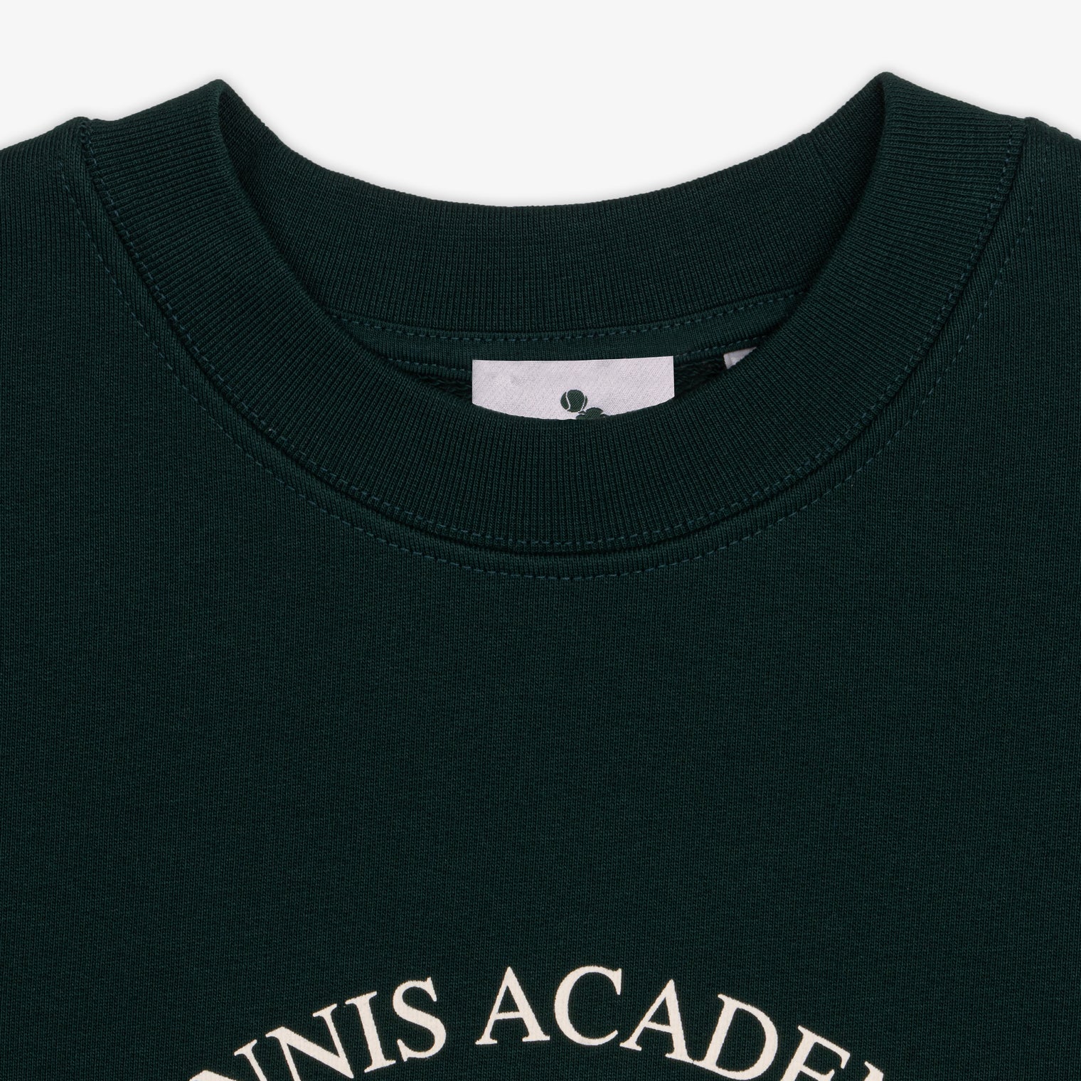 Crewneck Women Green Academy