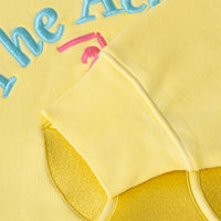 Crewneck Women Yellow Flamingo