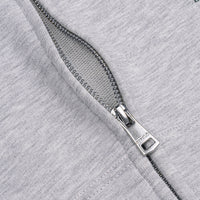 Hoodie ZIP Women Grey Academy