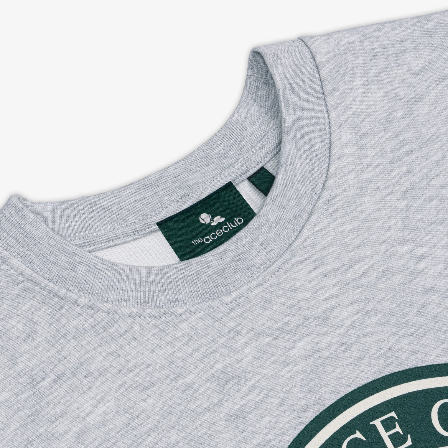 Crewneck Men Grey Après-Tennis