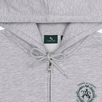 Hoodie ZIP Women Grey Academy