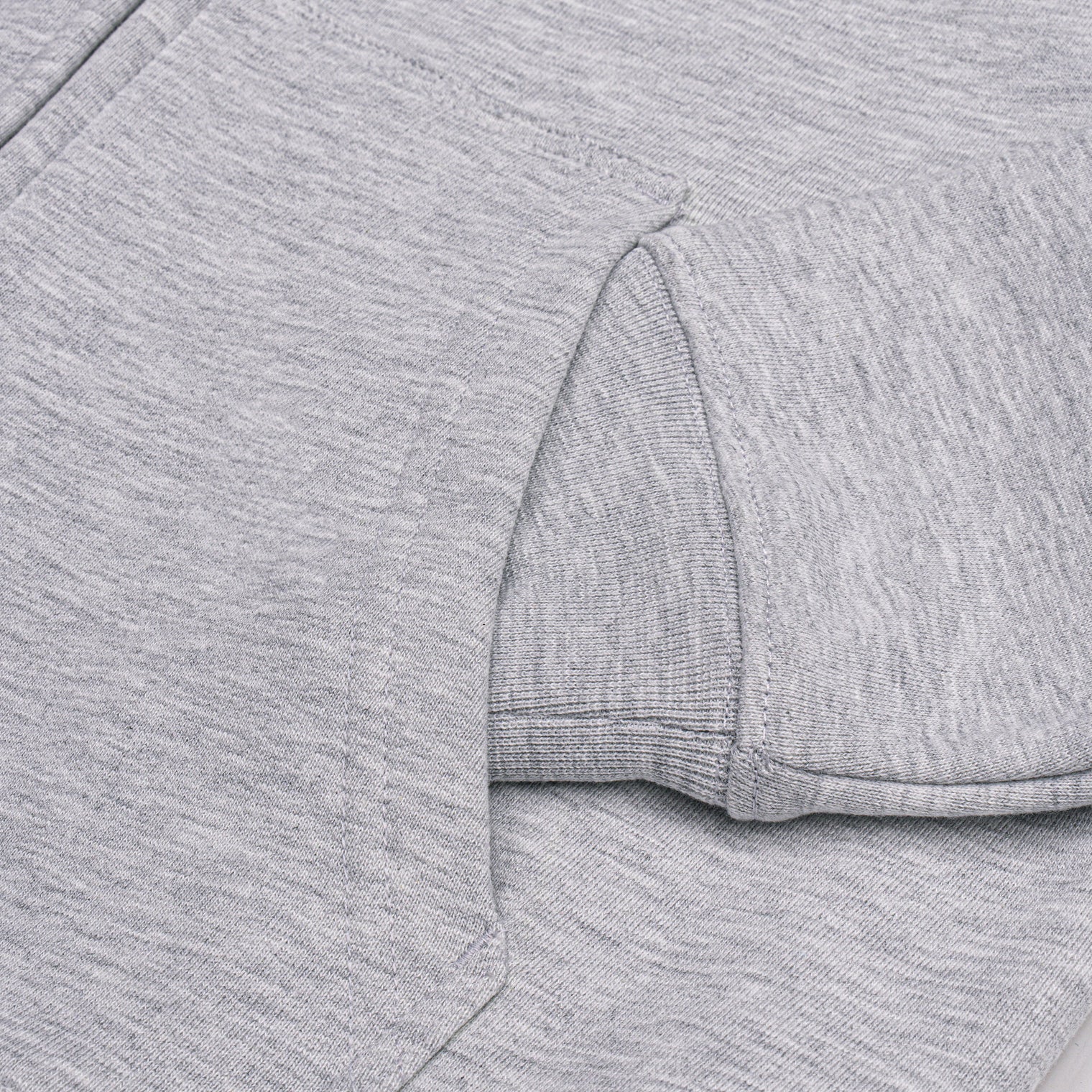 Hoodie ZIP Women Grey Academy