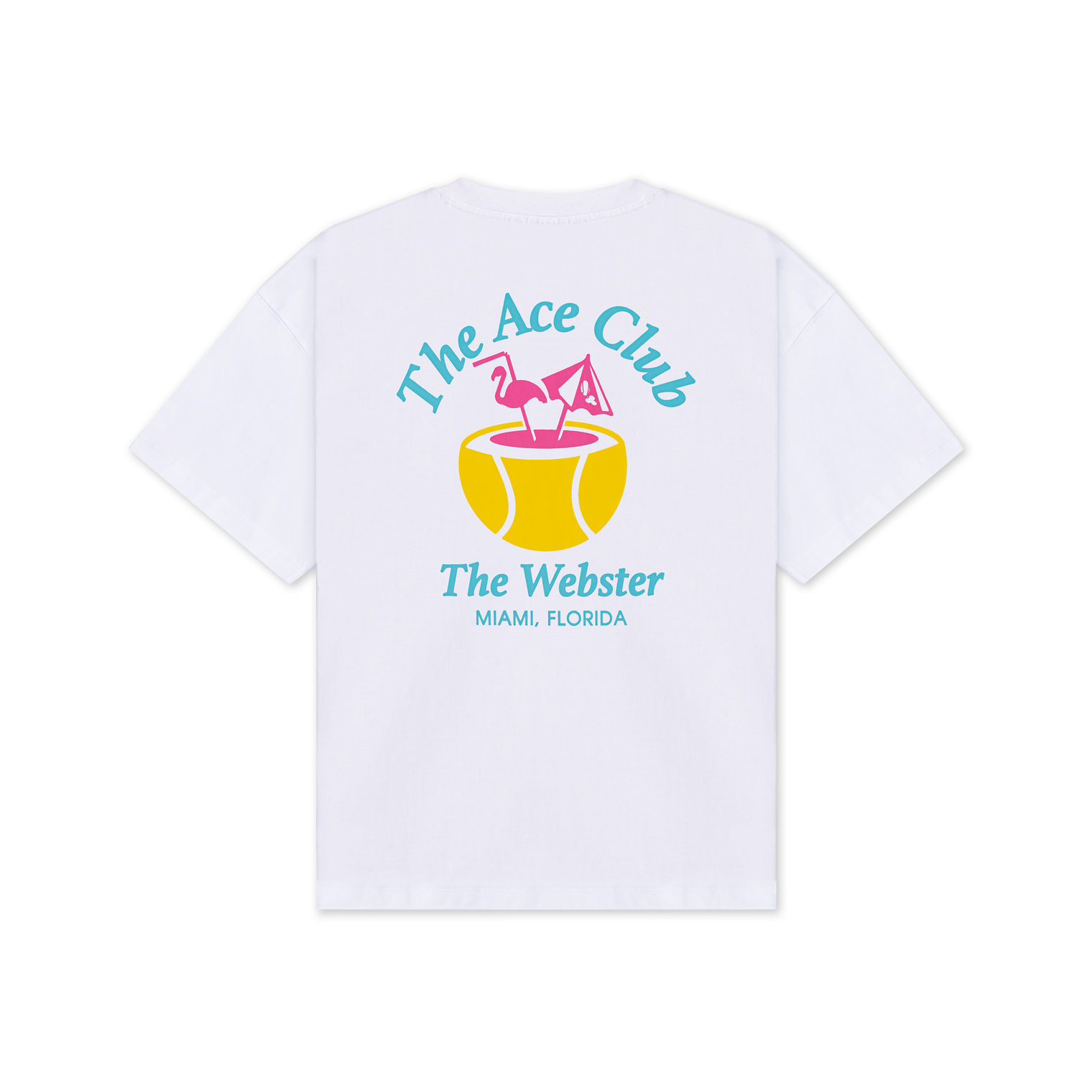 T-Shirt Women Tennis Flamingo