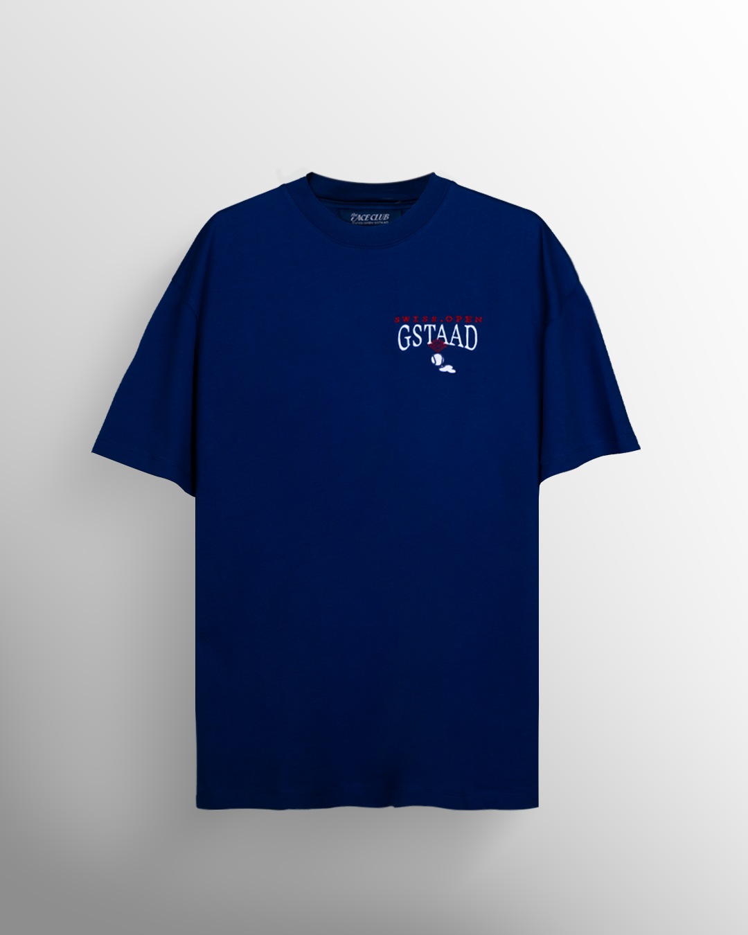 T-Shirt The Ace Club x Swiss Open Gstaad Blue