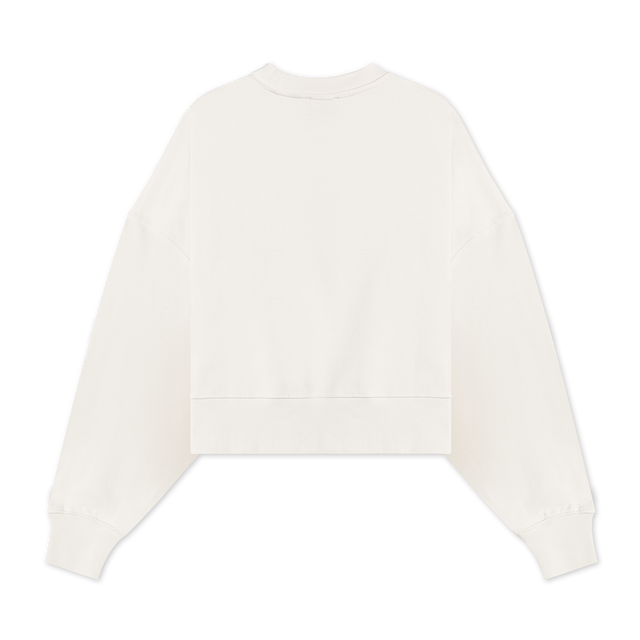 Crewneck Women Cream Après-Tennis