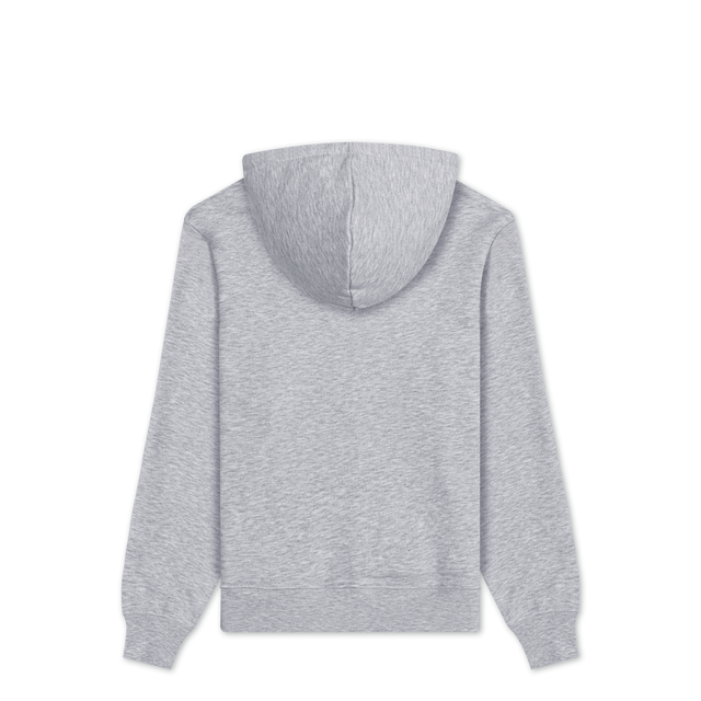 Hoodie ZIP Women Grey Academy