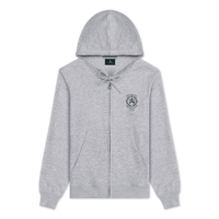 Hoodie ZIP Women Grey Academy