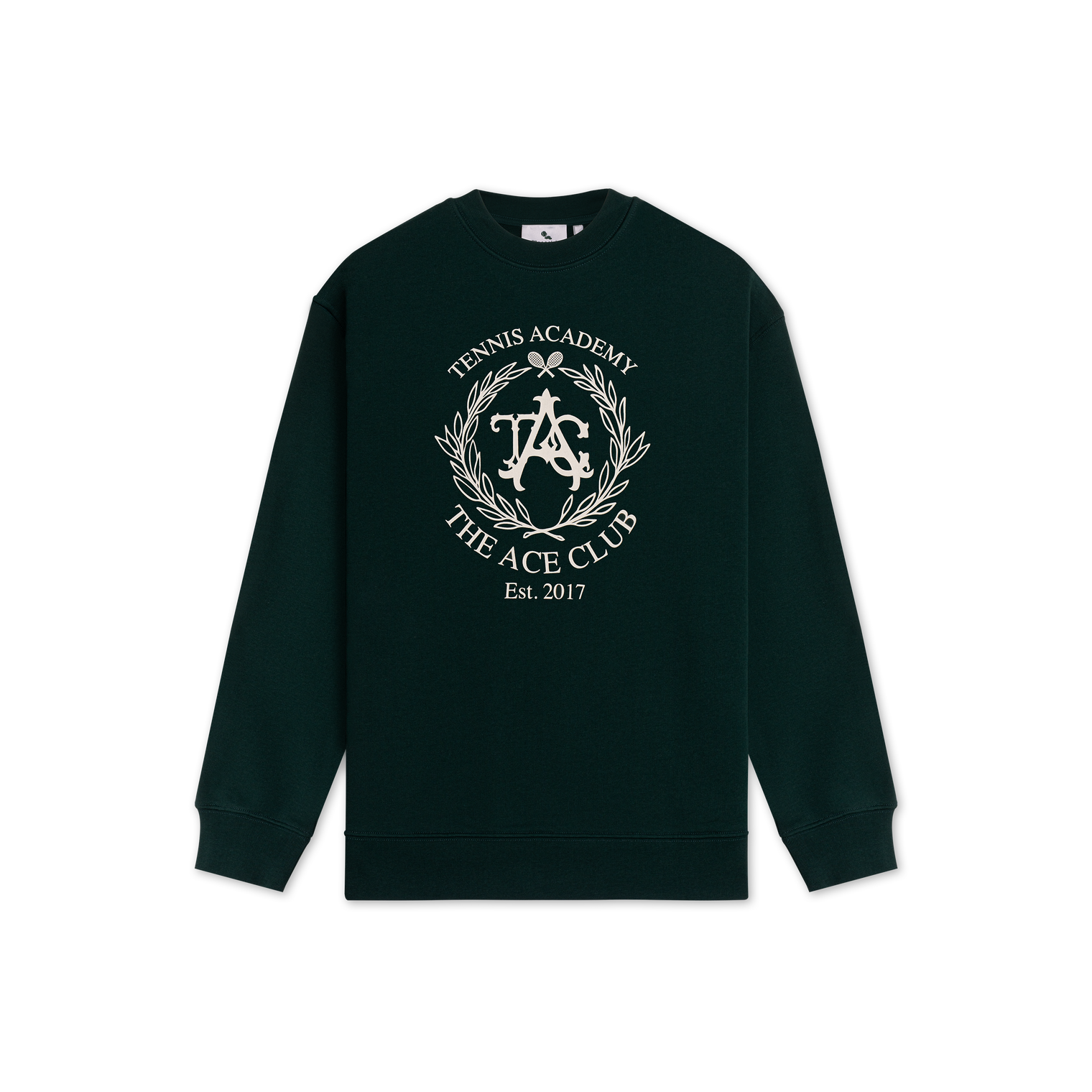 Crewneck Women Green Academy